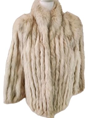 Saga Furs Gorgeous Silver Fox Fur Coat